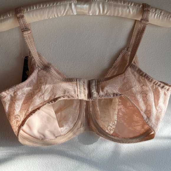 Wacoal Beyond Basic 855136 Lace Underwire Nude Bra 38DDD (NWT) - Picture 2 of 3